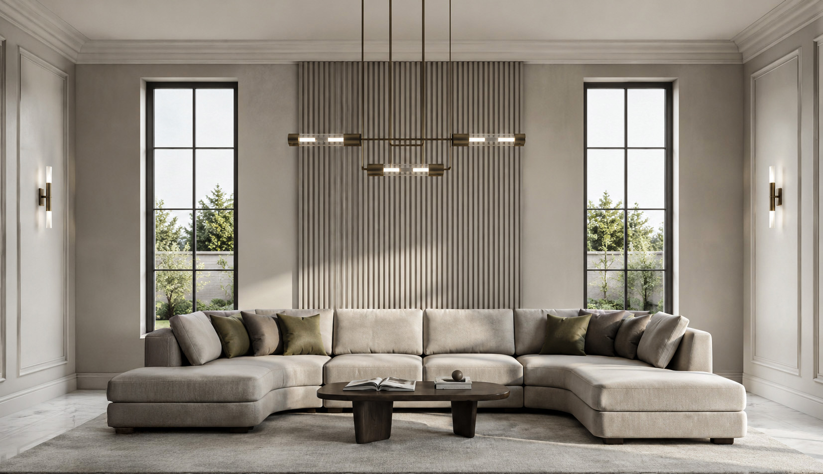 Interior Villa Dubai living room
