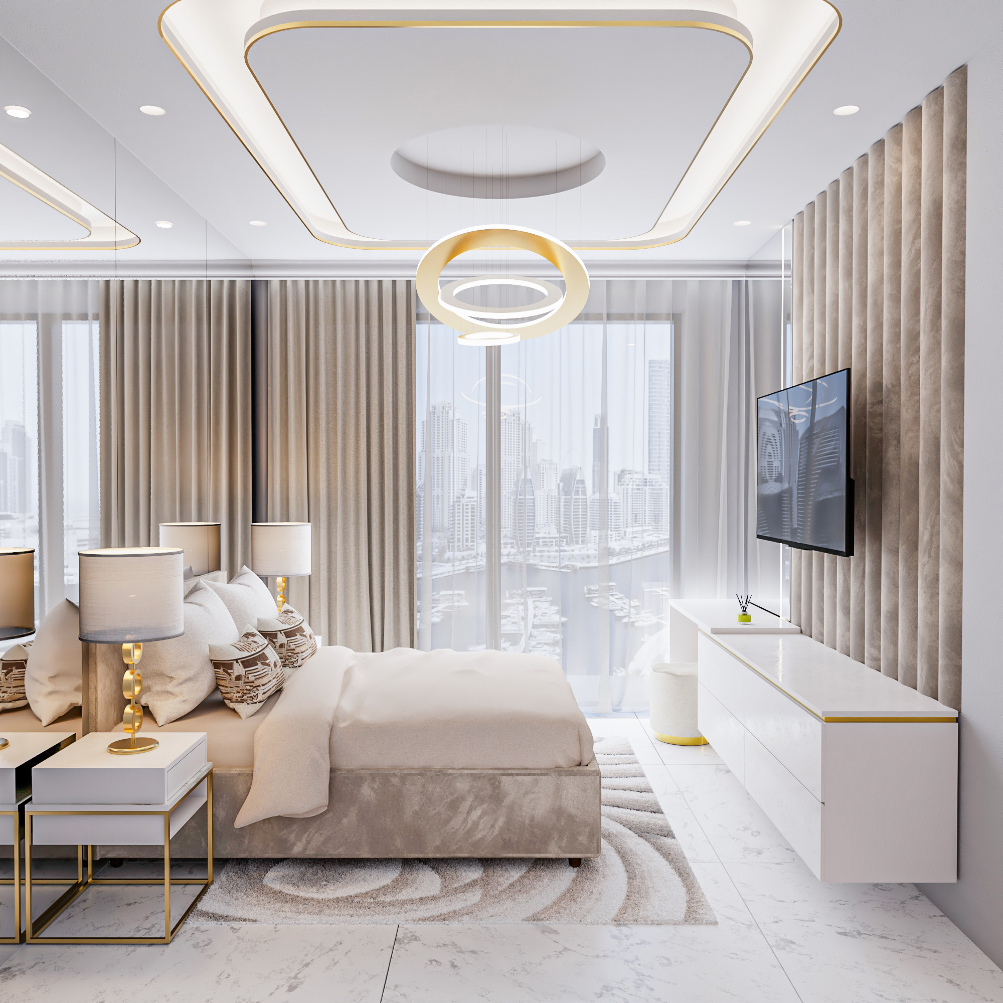 Business Bay Apartment interior in Dubai